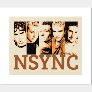 Nsync Vintage Potrait Posters and Art